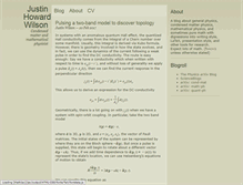 Tablet Screenshot of jhwilson.com